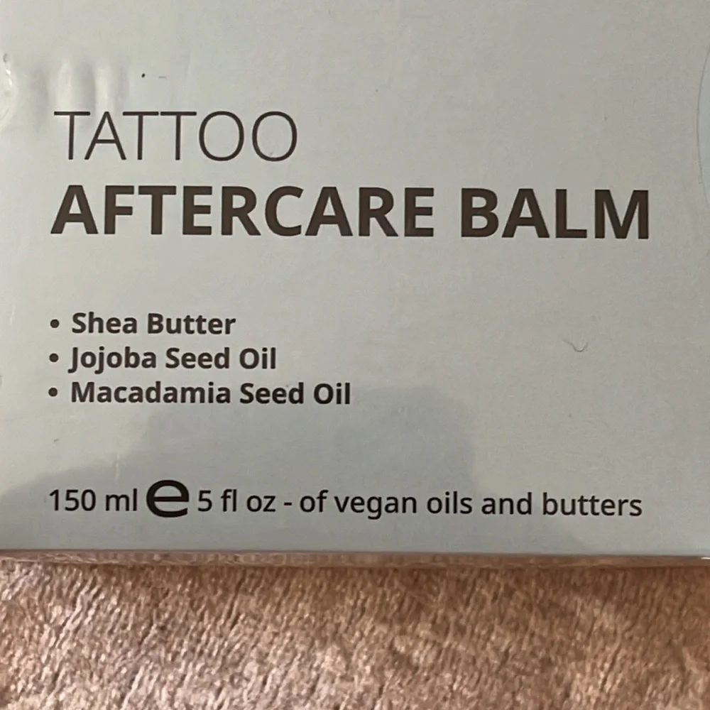 Brand New Tattoo Aftercare Balm Shea Butter Restore Body Artwork Jojoba Seed Oil
